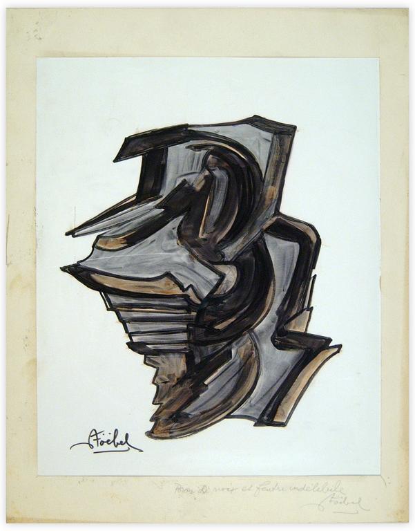 Catalogue raisonné, Edgar Stoëbel, abstract — 