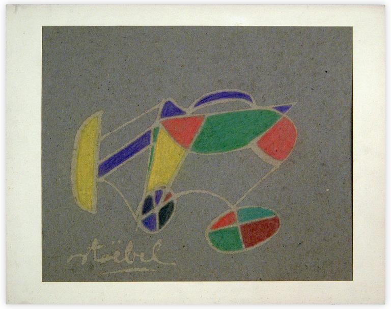 Catalogue raisonné, Edgar Stoëbel, abstract — 