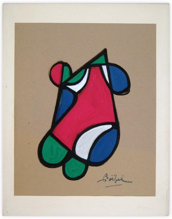 Catalogue raisonné, Edgar Stoëbel, abstract — 