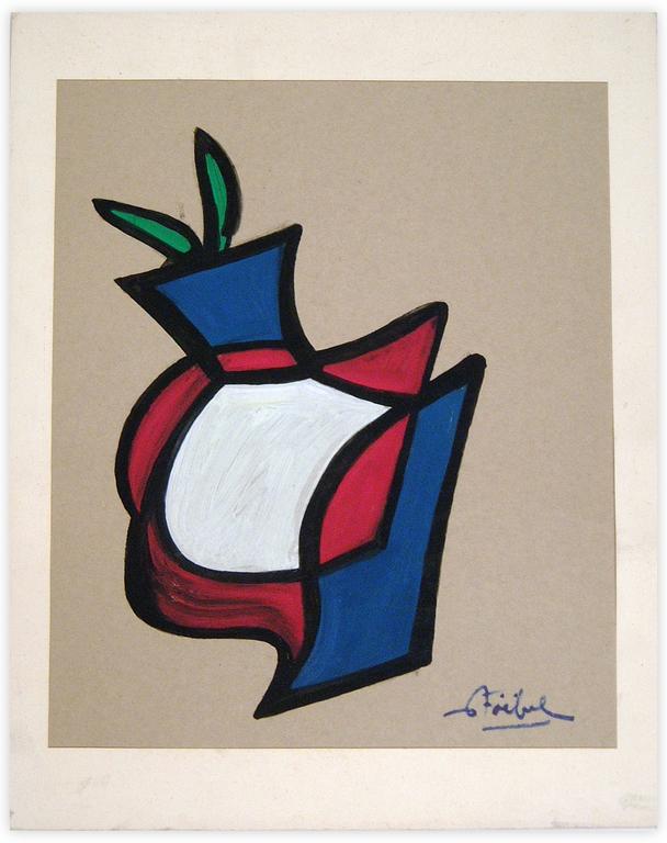 Catalogue raisonné, Edgar Stoëbel, abstract — 
