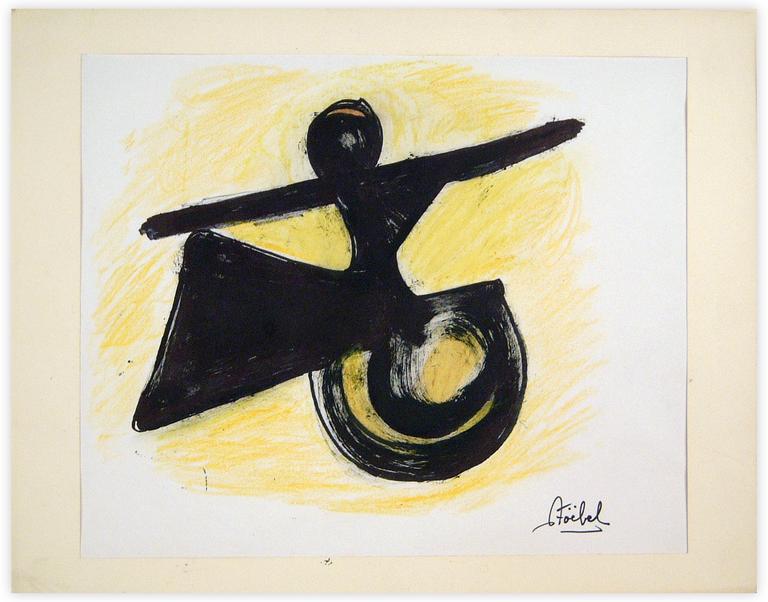 Catalogue raisonné, Edgar Stoëbel, abstract — 