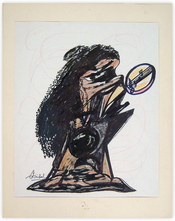 Catalogue raisonné, Edgar Stoëbel, "le chant" — 