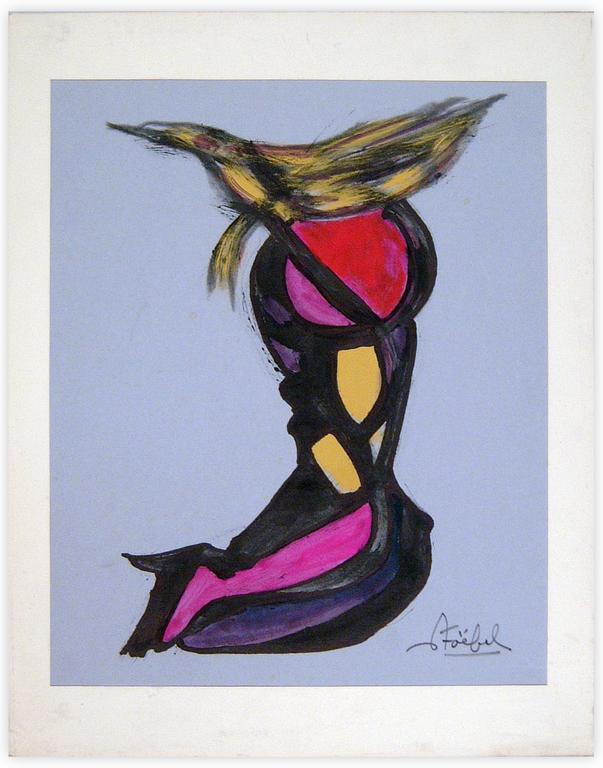 Catalogue raisonné, Edgar Stoëbel, abstract — 