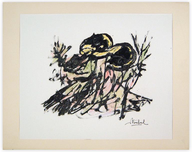 Catalogue raisonné, Edgar Stoëbel, abstract — 