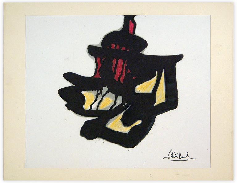 Catalogue raisonné, Edgar Stoëbel, abstract — 