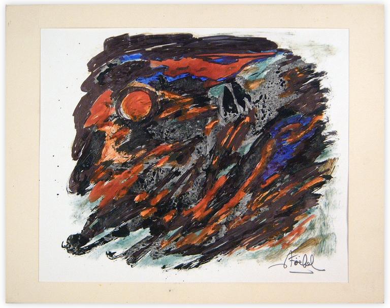 Catalogue raisonné, Edgar Stoëbel, abstract — 