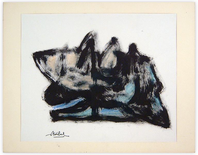 Catalogue raisonné, Edgar Stoëbel, abstract — 