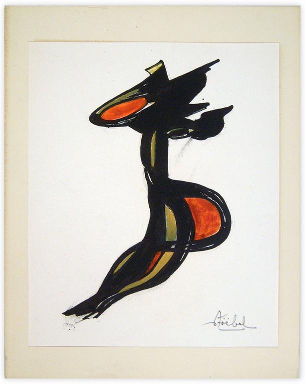 Catalogue raisonné, Edgar Stoëbel, abstract — 