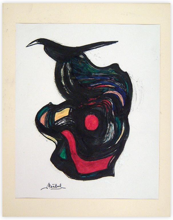 Catalogue raisonné, Edgar Stoëbel, abstract — 