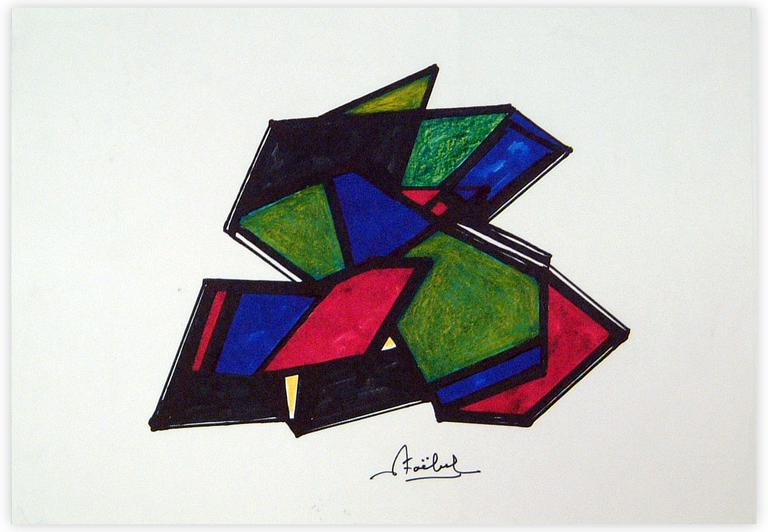 Catalogue raisonné, Edgar Stoëbel, Origamis - abtract — 