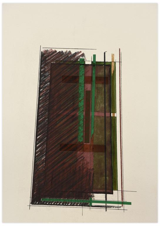 Catalogue raisonné, Henri Maccheroni, Terres étrusques, Série Archéologies bronze - circa 1987