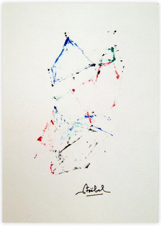 Catalogue raisonné, Edgar Stoëbel, Origamis - abtract — 