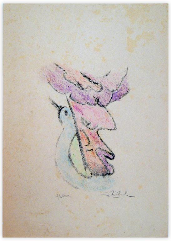 Catalogue raisonné, Edgar Stoëbel, repro 2/2 essai - paradise bird — 