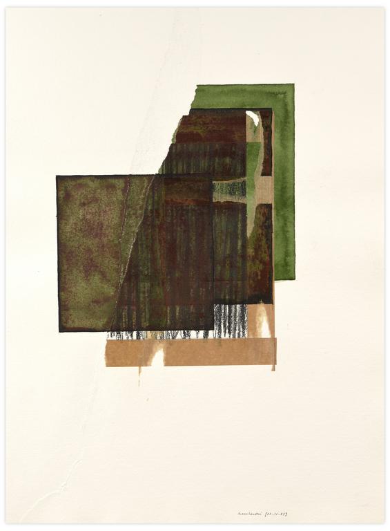 Catalogue raisonné, Henri Maccheroni, Carrés bronze, Série Archéologies bronze - circa 1983-1985