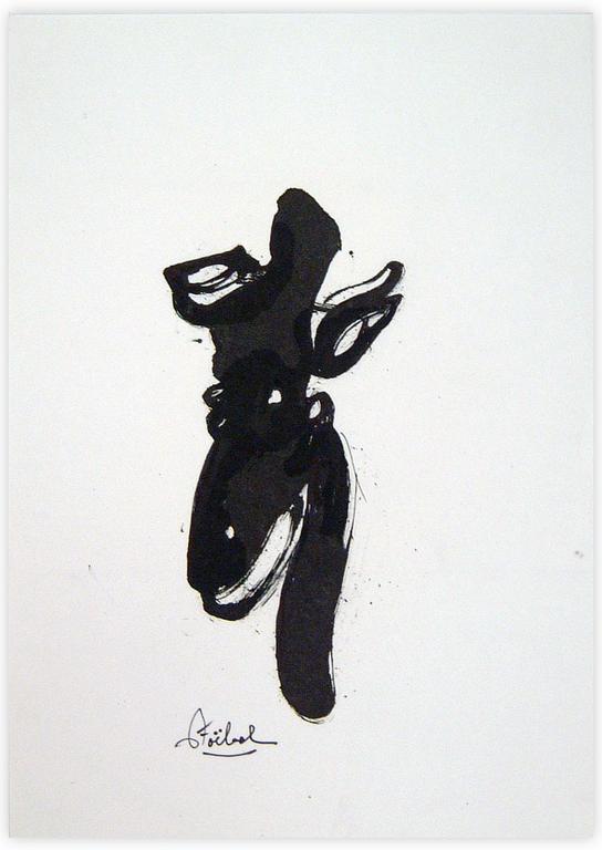 Catalogue raisonné, Edgar Stoëbel, abstract - "woman's shadow" — 