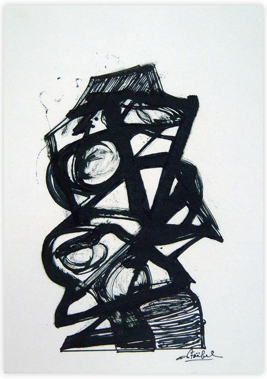 Catalogue raisonné, Edgar Stoëbel, abstract — 