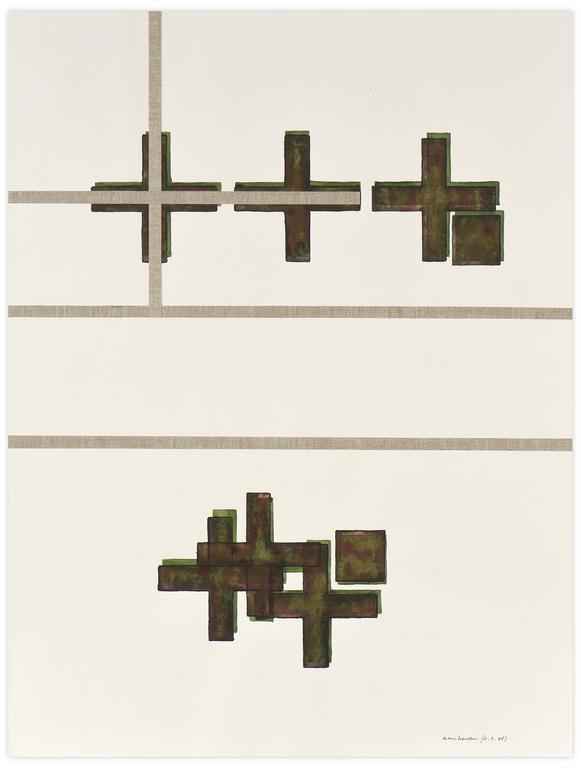 Catalogue raisonné, Henri Maccheroni, L'Espace Malévitch, Série Archéologies bronze - circa 1988