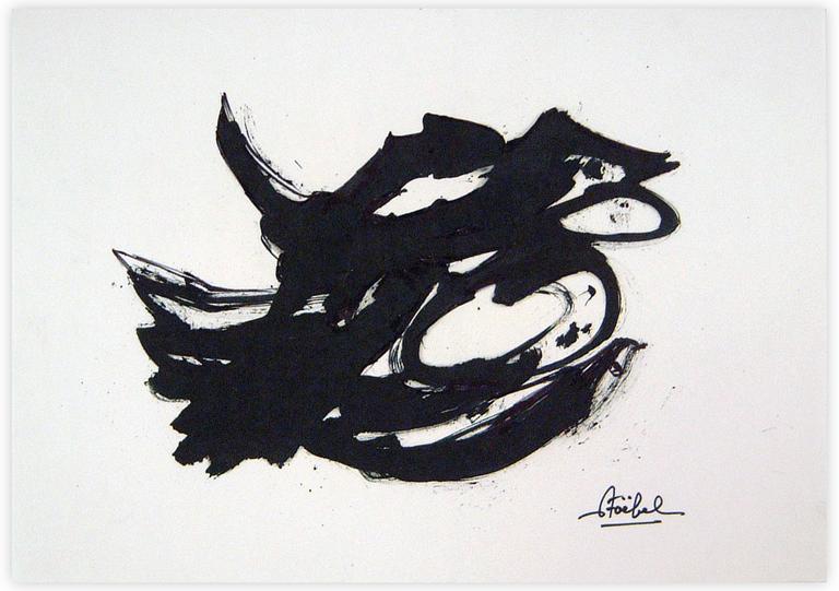 Catalogue raisonné, Edgar Stoëbel, abstract bird — 
