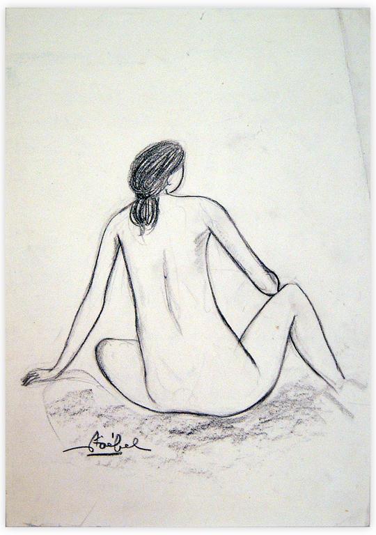 Catalogue raisonné, Edgar Stoëbel, nude — 