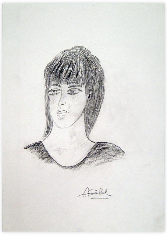 Catalogue raisonné, Edgar Stoëbel, portrait de femme (buste) — 