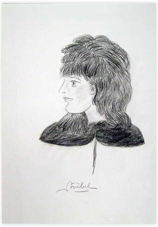 Catalogue raisonné, Edgar Stoëbel, portrait de femme (buste) — 
