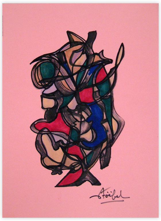 Catalogue raisonné, Edgar Stoëbel, abstract — 