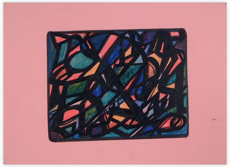 Catalogue raisonné, Edgar Stoëbel, abstract (mosaïque) — 
