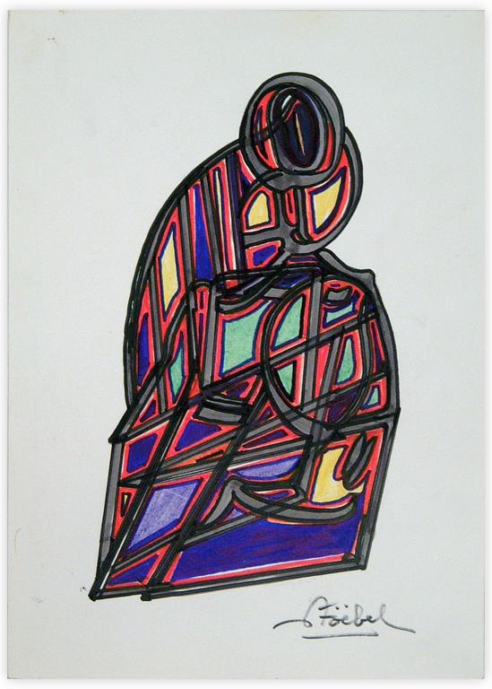 Catalogue raisonné, Edgar Stoëbel, abstract — 