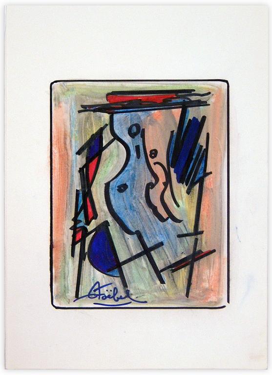 Catalogue raisonné, Edgar Stoëbel, abstract — 