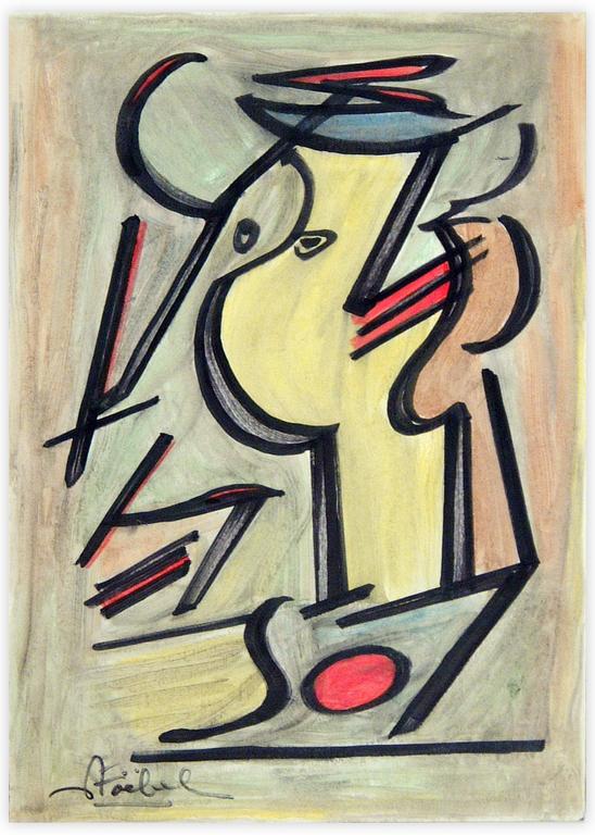 Catalogue raisonné, Edgar Stoëbel, abstract — 