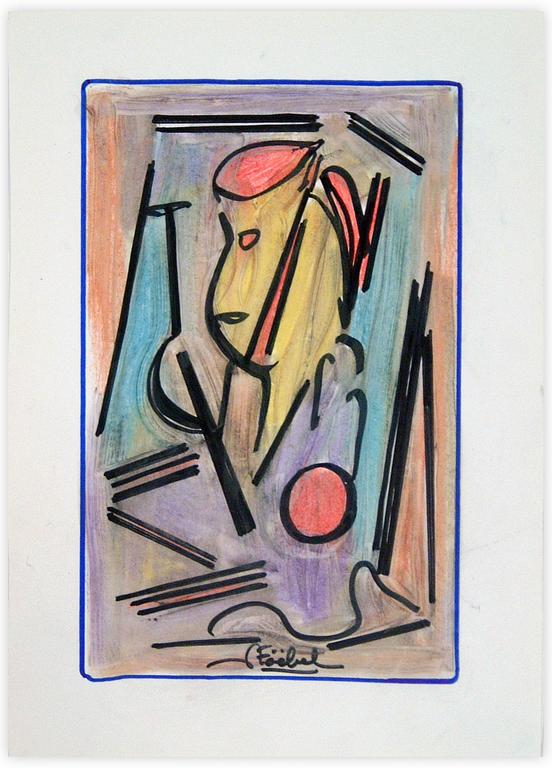 Catalogue raisonné, Edgar Stoëbel, abstract — 