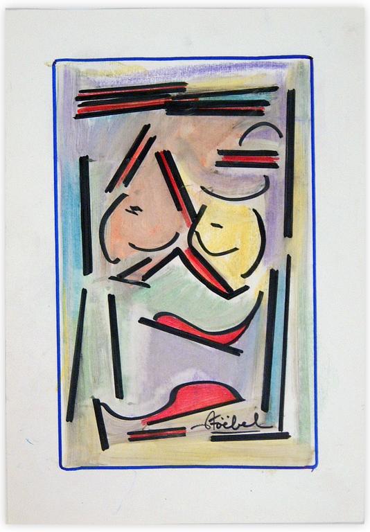 Catalogue raisonné, Edgar Stoëbel, abstract — 