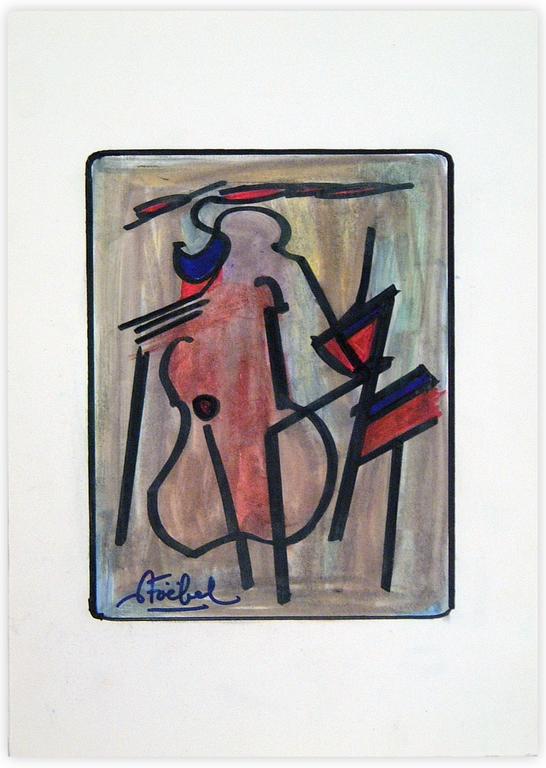 Catalogue raisonné, Edgar Stoëbel, abstract — 