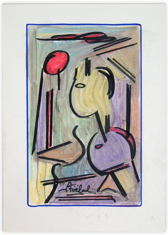 Catalogue raisonné, Edgar Stoëbel, abstract — 