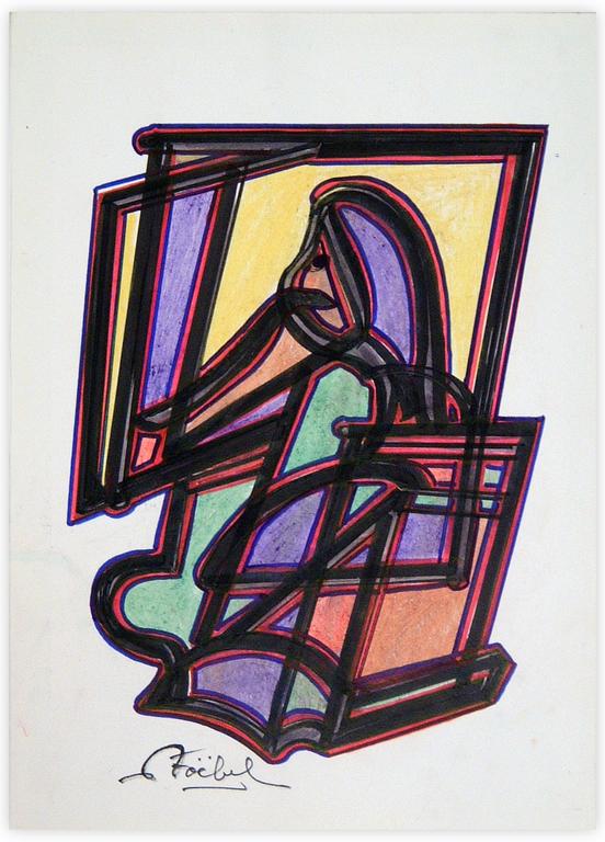 Catalogue raisonné, Edgar Stoëbel, abstract — 