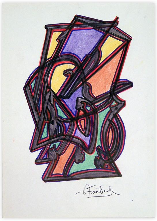 Catalogue raisonné, Edgar Stoëbel, abstract — 
