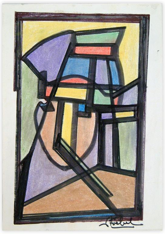 Catalogue raisonné, Edgar Stoëbel, abstract — 