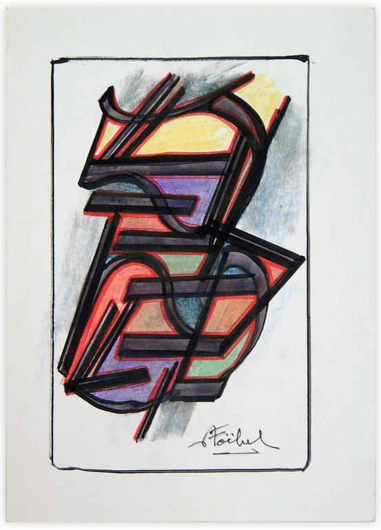 Catalogue raisonné, Edgar Stoëbel, abstract — 