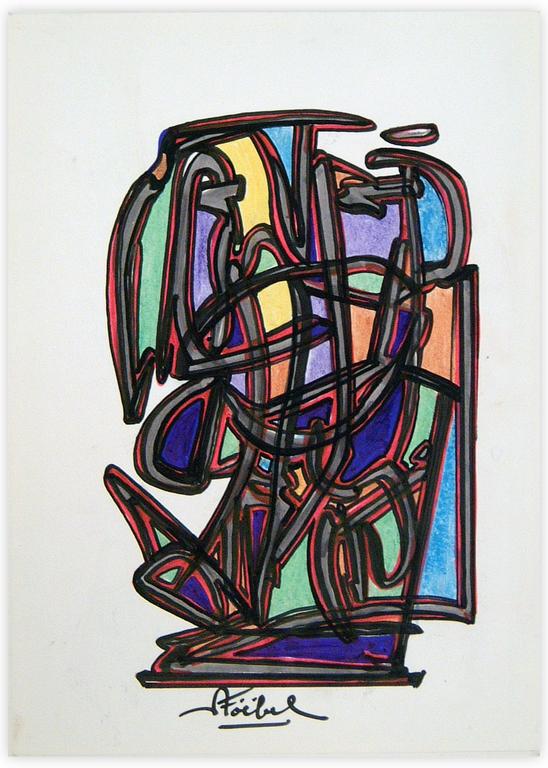 Catalogue raisonné, Edgar Stoëbel, abstract — 