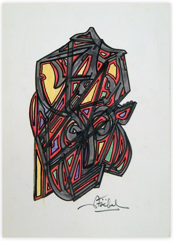 Catalogue raisonné, Edgar Stoëbel, abstract — 
