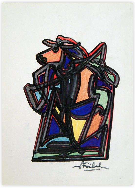 Catalogue raisonné, Edgar Stoëbel, abstract — 