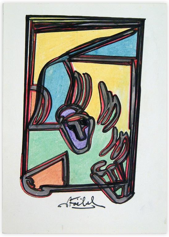 Catalogue raisonné, Edgar Stoëbel, abstract — 