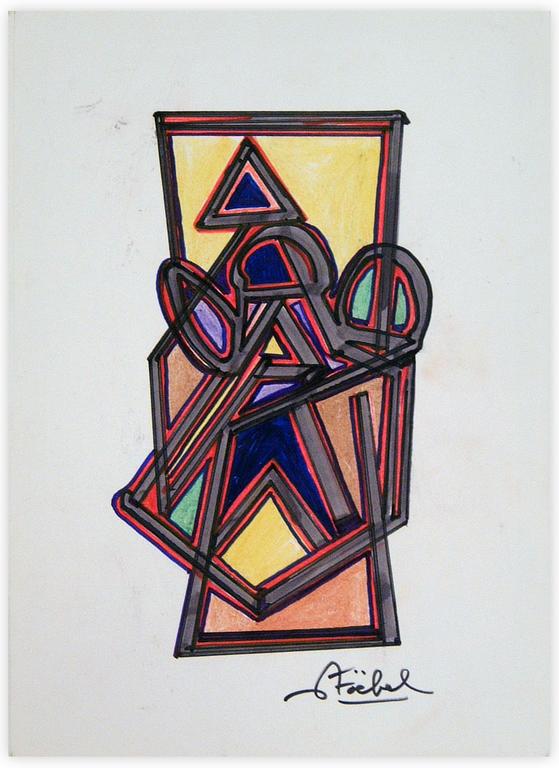 Catalogue raisonné, Edgar Stoëbel, abstract — 