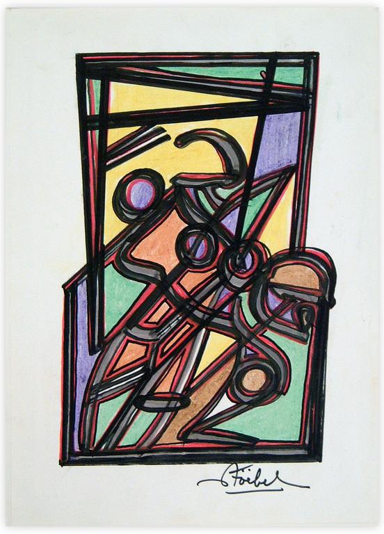 Catalogue raisonné, Edgar Stoëbel, abstract — 