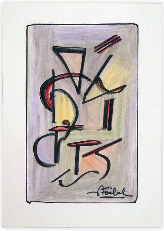 Catalogue raisonné, Edgar Stoëbel, abstract — 