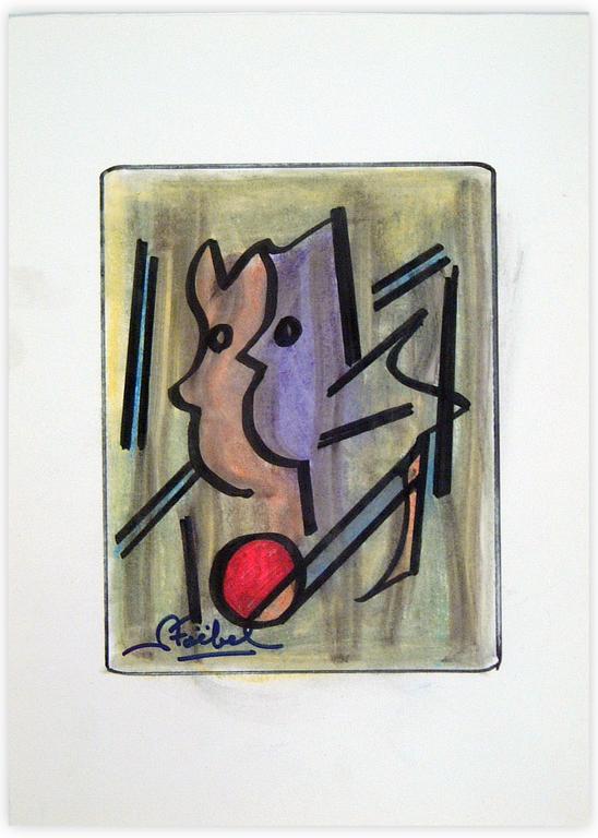 Catalogue raisonné, Edgar Stoëbel, abstract — 