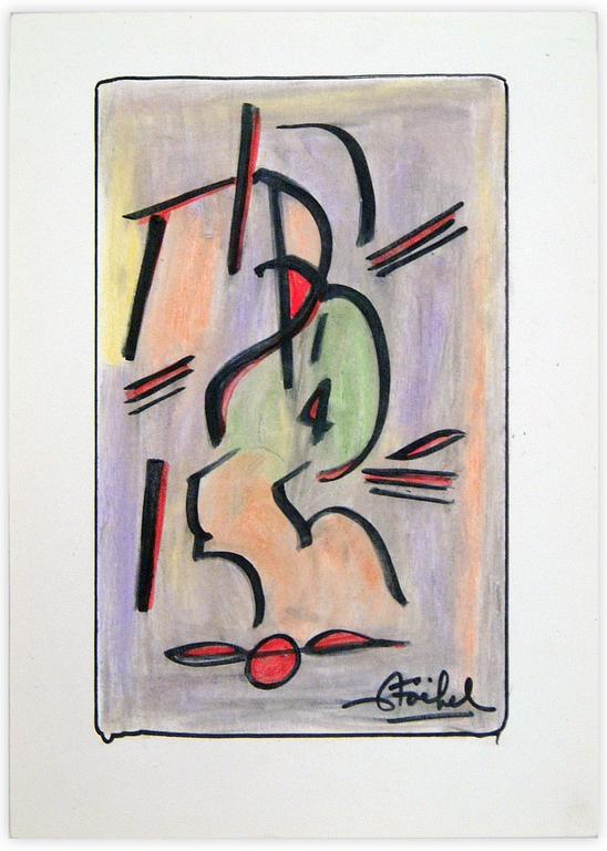 Catalogue raisonné, Edgar Stoëbel, abstract — 