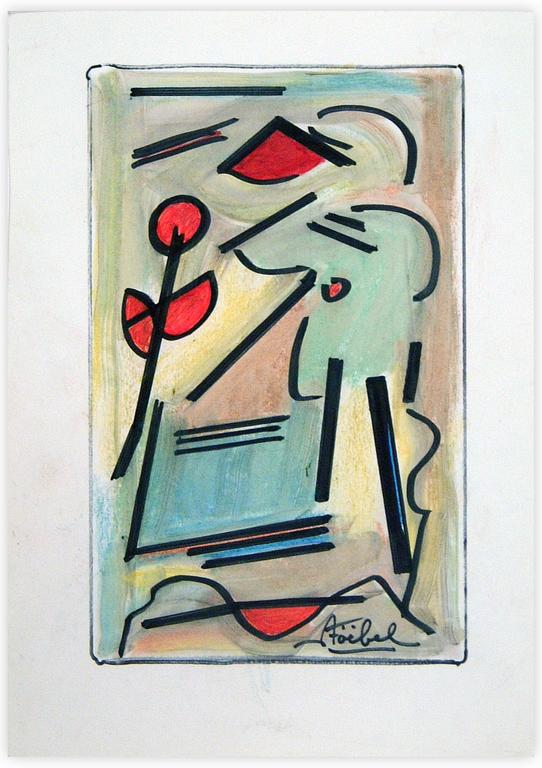 Catalogue raisonné, Edgar Stoëbel, abstract — 