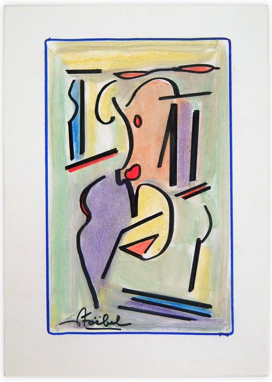 Catalogue raisonné, Edgar Stoëbel, abstract — 