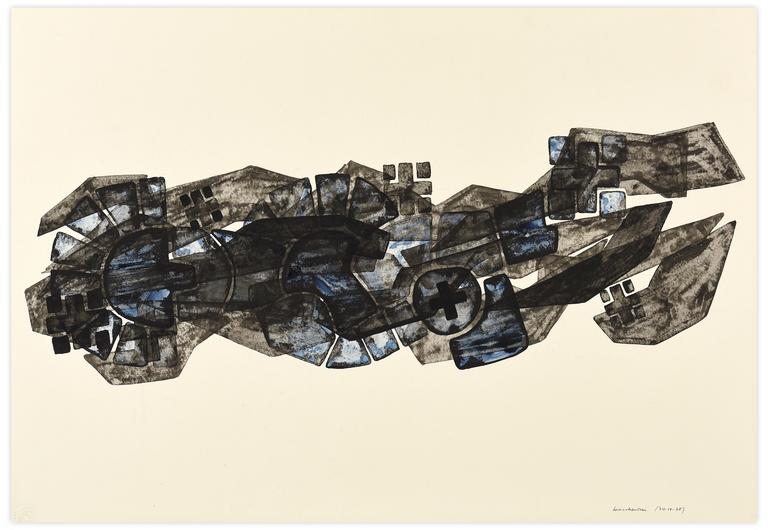 Catalogue raisonné, Henri Maccheroni, Archéologies noires - circa 1978